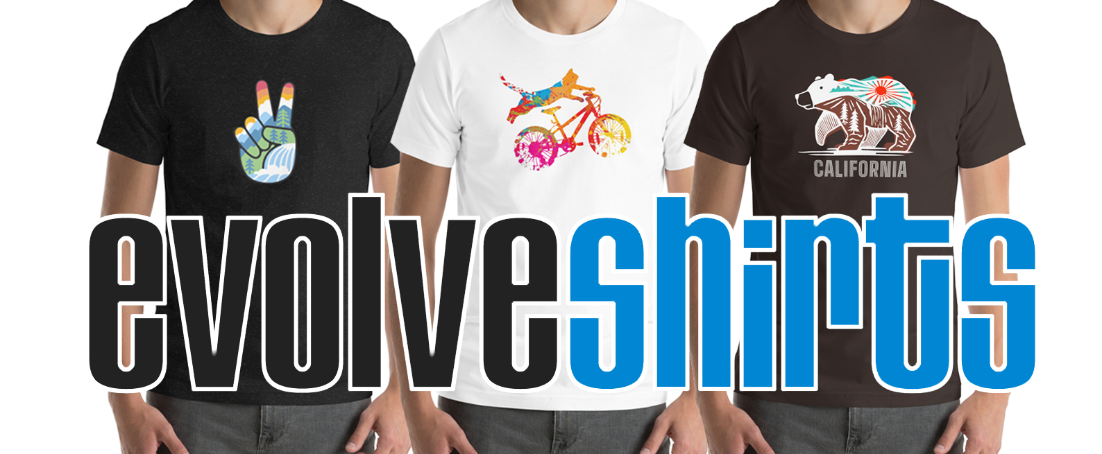 Creative t.shirt designs by Evolve Shirts