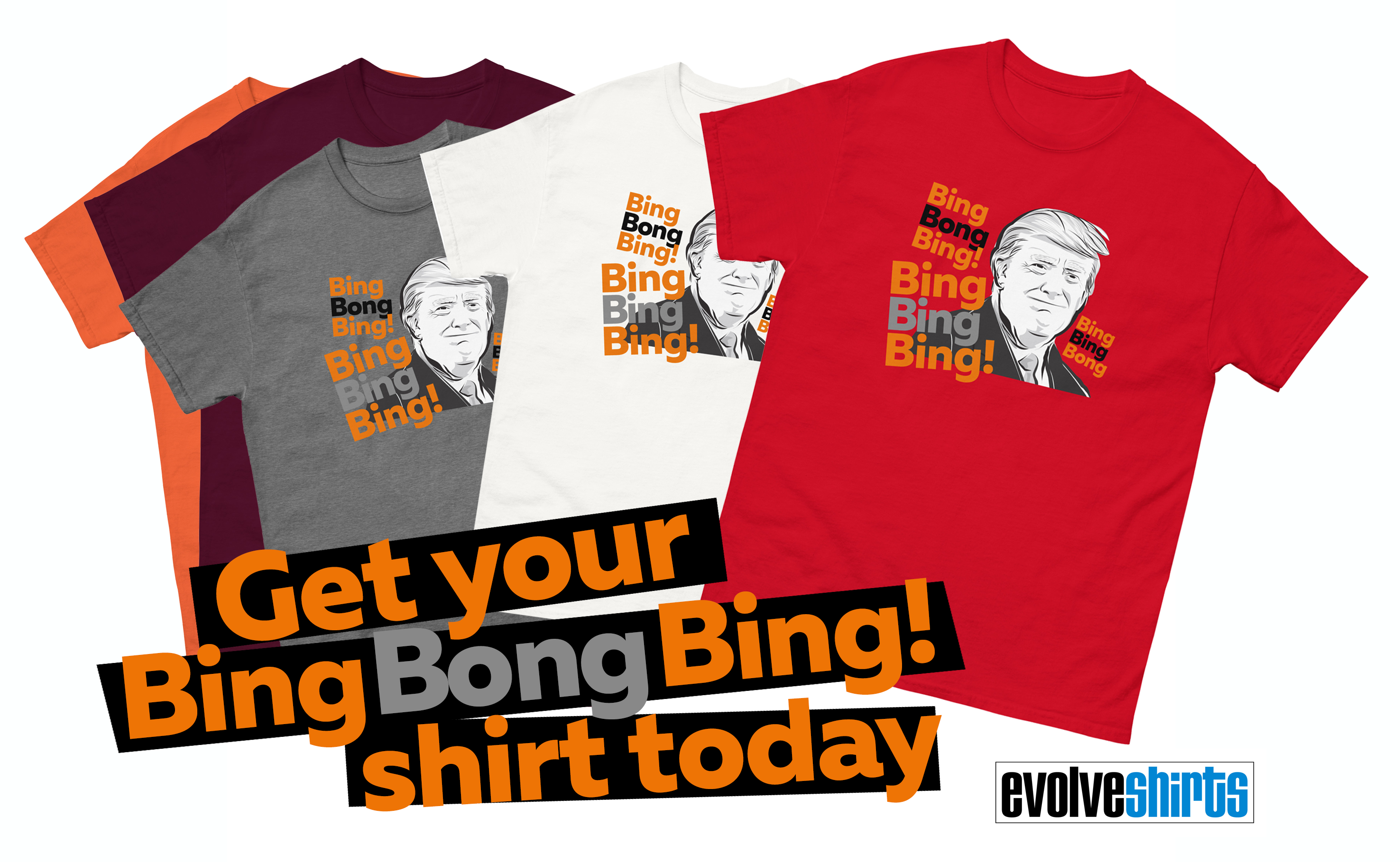 Creative t.shirt designs by Evolve Shirts